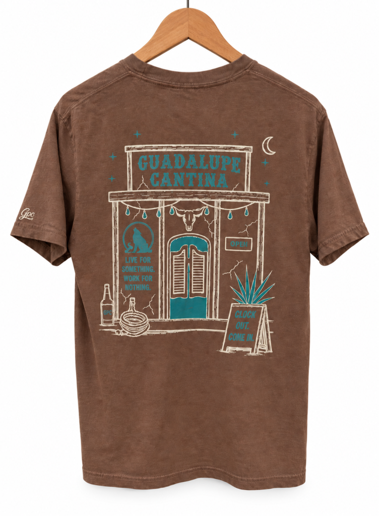 Guadalupe Cantina T-Shirt Back