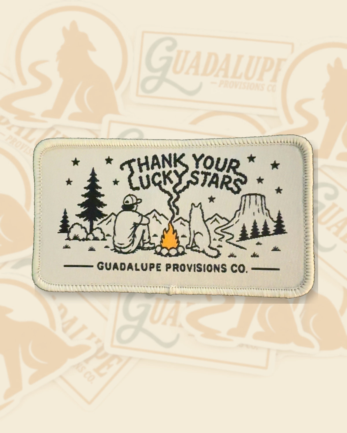 Thank Your Lucky Stars Guadalupe Provisions woven patch